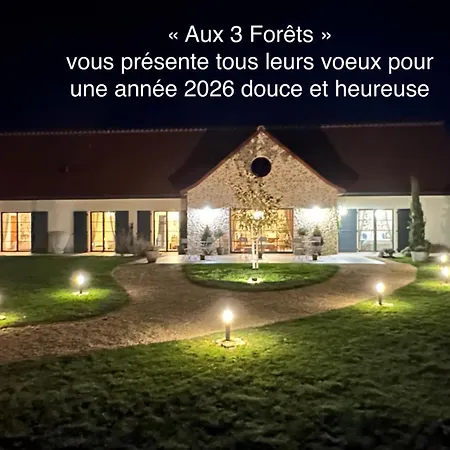 住宿加早餐酒店 Aux 3 Forets Bizeneuille